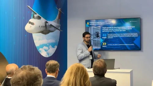 Skywash: la nuova era della pulizia e della manutenzione all'ExpoFerroviaria2025 A Milano, durante ExpoFerroviaria2025, il nostro Direttore Commerciale @Alberto Napoletano ha tenuto il workshop dal titolo “Skywash: la nuova era della pulizia e della manutenzione”. Skywash: la nuova era della pulizia e della manutenzione all'ExpoFerroviaria2025 A Milano, durante ExpoFerroviaria2025, il nostro Direttore Commerciale @Alberto Napoletano ha tenuto il workshop dal titolo “Skywash: la nuova era della pulizia e della manutenzione”. 